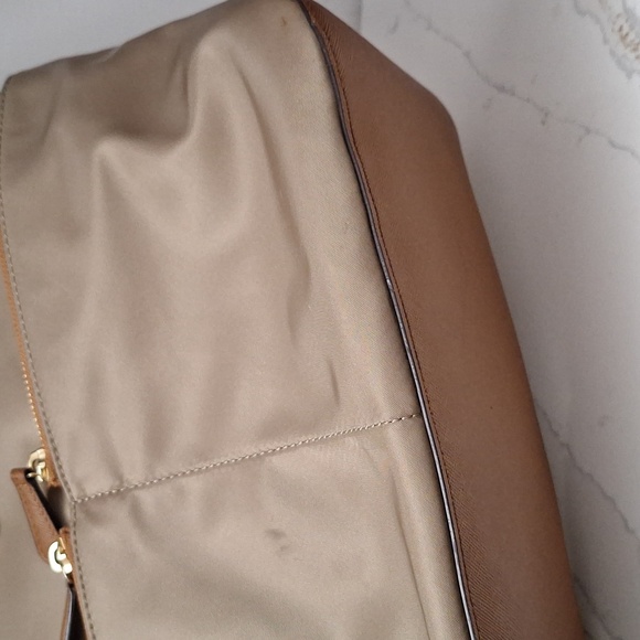 Michael Kors Kempton Tan Nylon Tote - Picture 7 of 12
